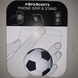 Soccer ball popsocket